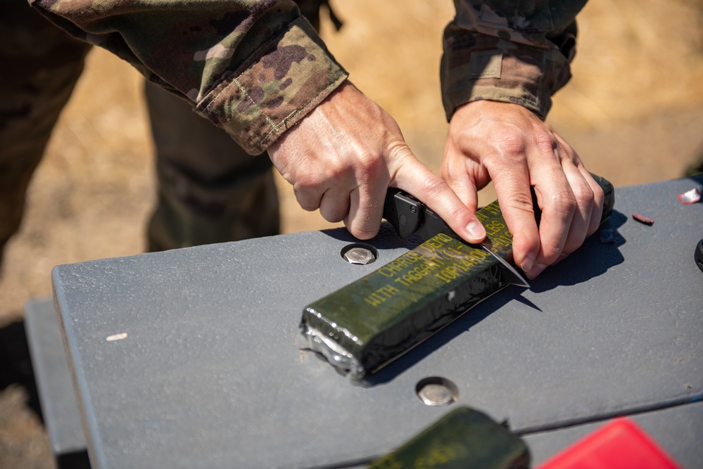 EOD holds explosive proficiency training