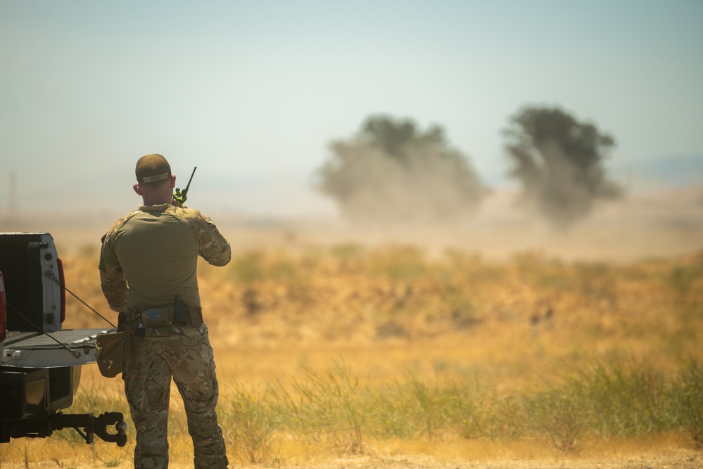 EOD holds explosive proficiency training