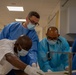 US and Angolan military healthcare teams work together in the ER