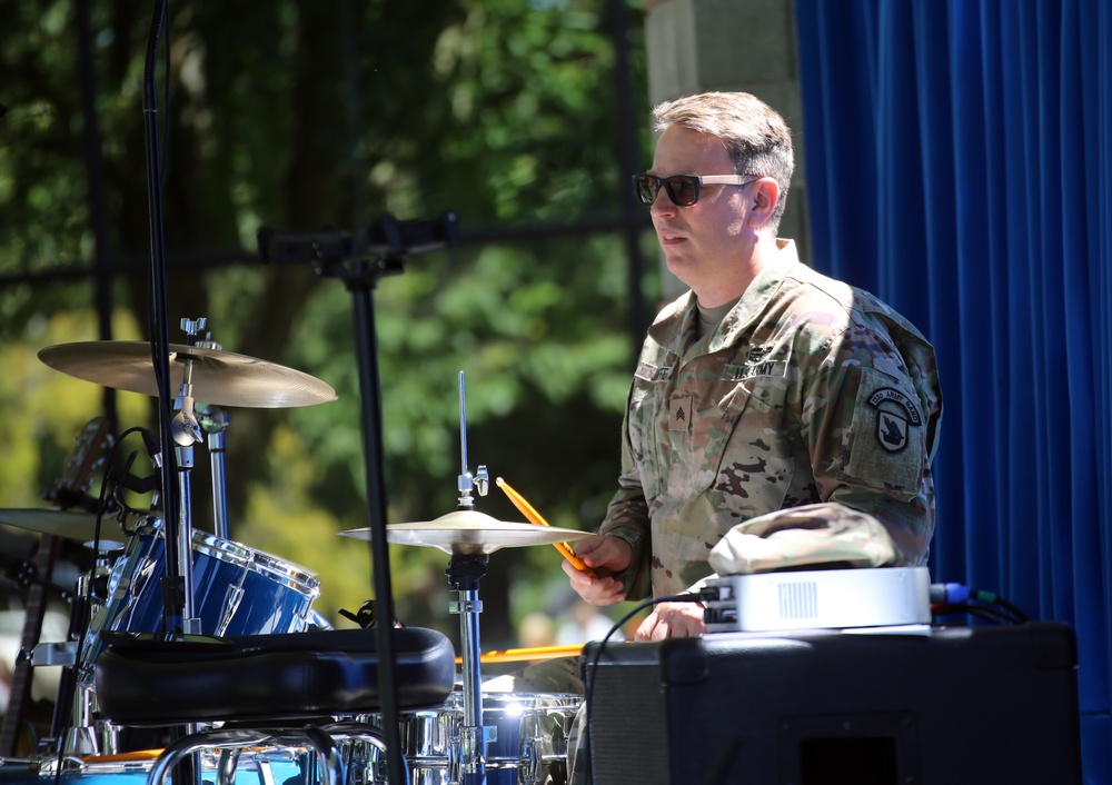 133d Army National Guard band hits the road during &quot;Summer Tour&quot;