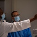 US and Angolan military healthcare teams work together in the ER