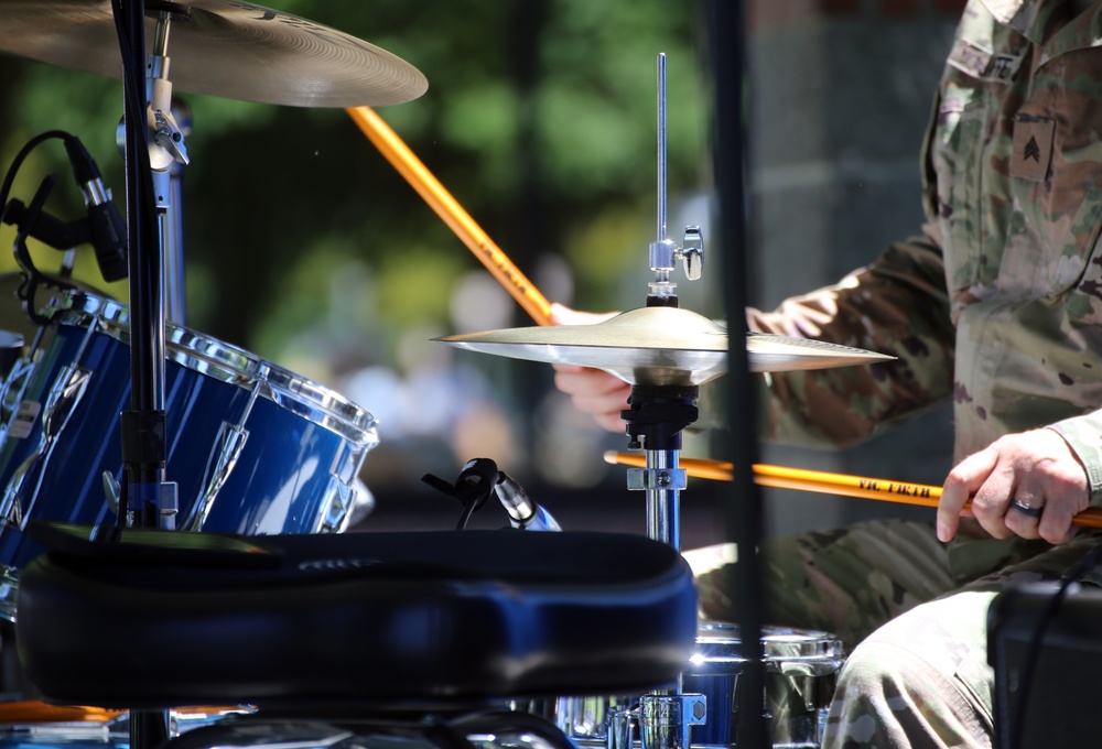 133d Army National Guard band hits the road during &quot;Summer Tour&quot;