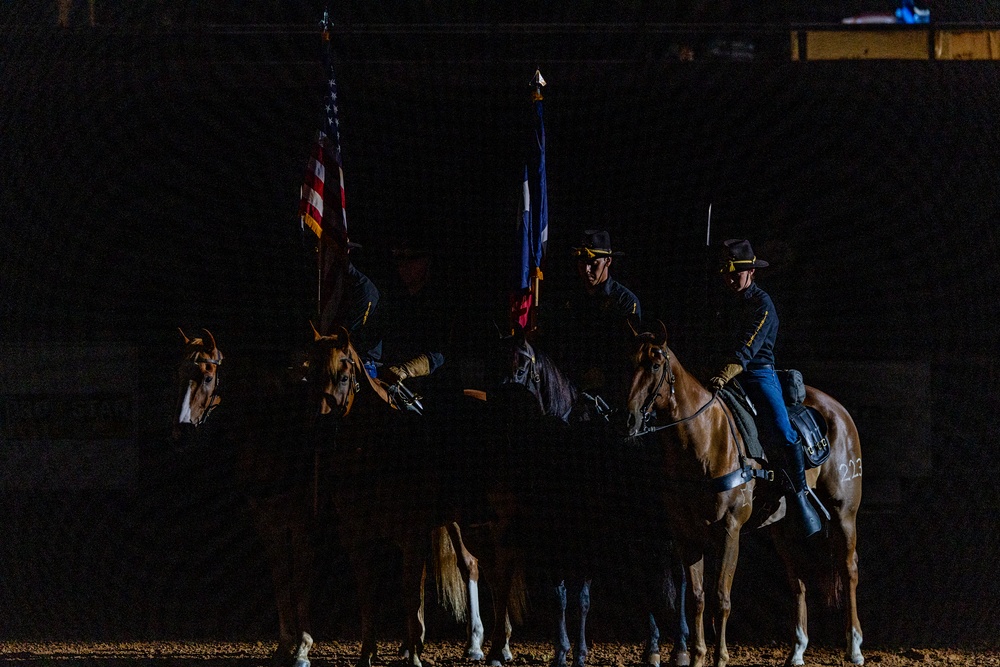 13th Armored Corps Sustainment Command, III Armored Corps, participated in an enlistment ceremony at the Cadence Bank Center, Belton, Texas, July 4, 2024.