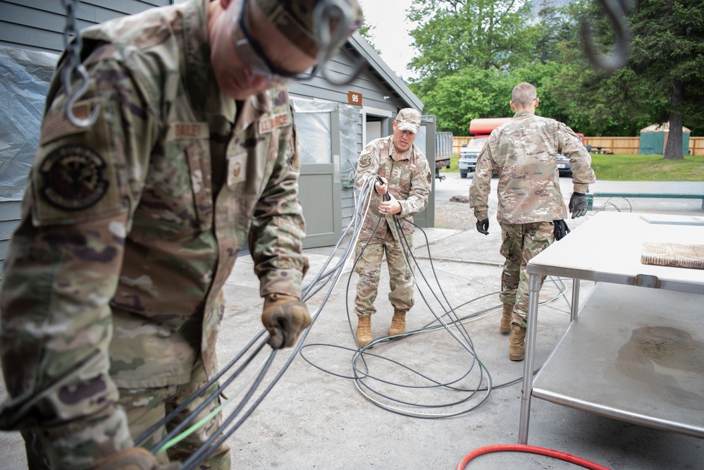 Seward Military Resort: 128th Air Refueling Wing Takes Part in Renovation