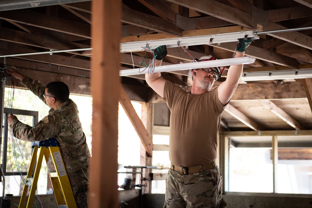 Seward Military Resort: 128th Air Refueling Wing Takes Part in Renovation