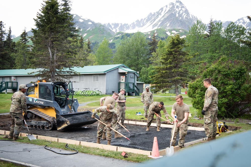 Seward Military Resort: 128th Air Refueling Wing Takes Part in Renovation