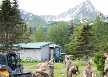 Seward Military Resort: 128th Air Refueling Wing Takes Part in Renovation