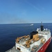 Coast Guard Cutters Healy and Kimball patrol near Unimak Pass, Alaska