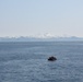 Coast Guard Cutters Healy and Kimball patrol near Unimak Pass, Alaska