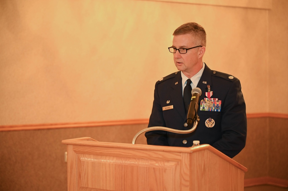 354th Healthcare Operations Squadron Change of Command