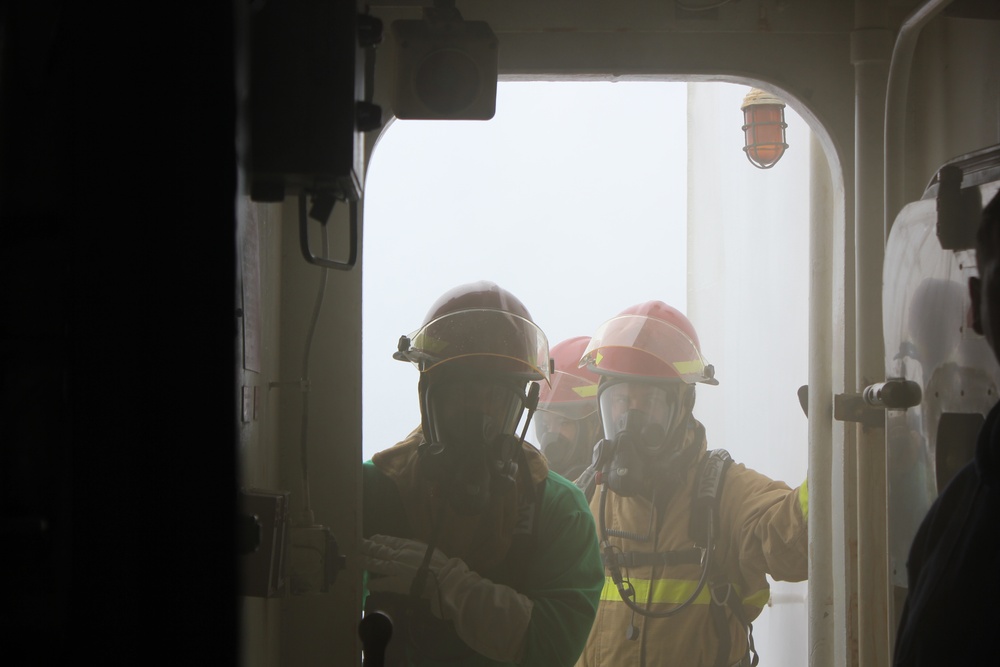 Coast Guard Cutter Healy crewmembers conduct Tailored Ship’s Training Availability