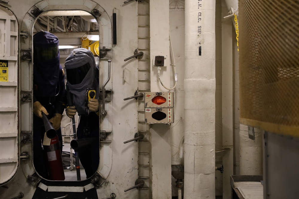 Coast Guard Cutter Healy crewmembers conduct Tailored Ship’s Training Availability