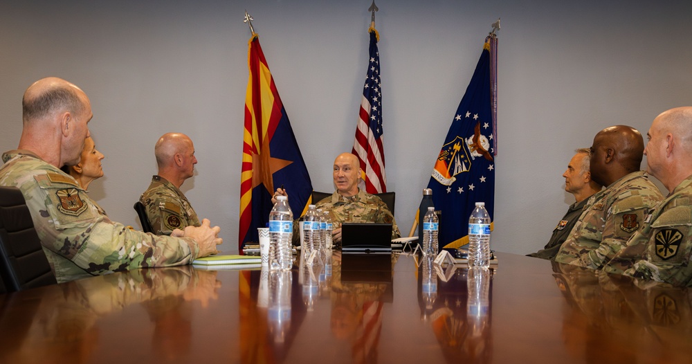 CSAF, CMSAF visits Morris Air National Guard Base