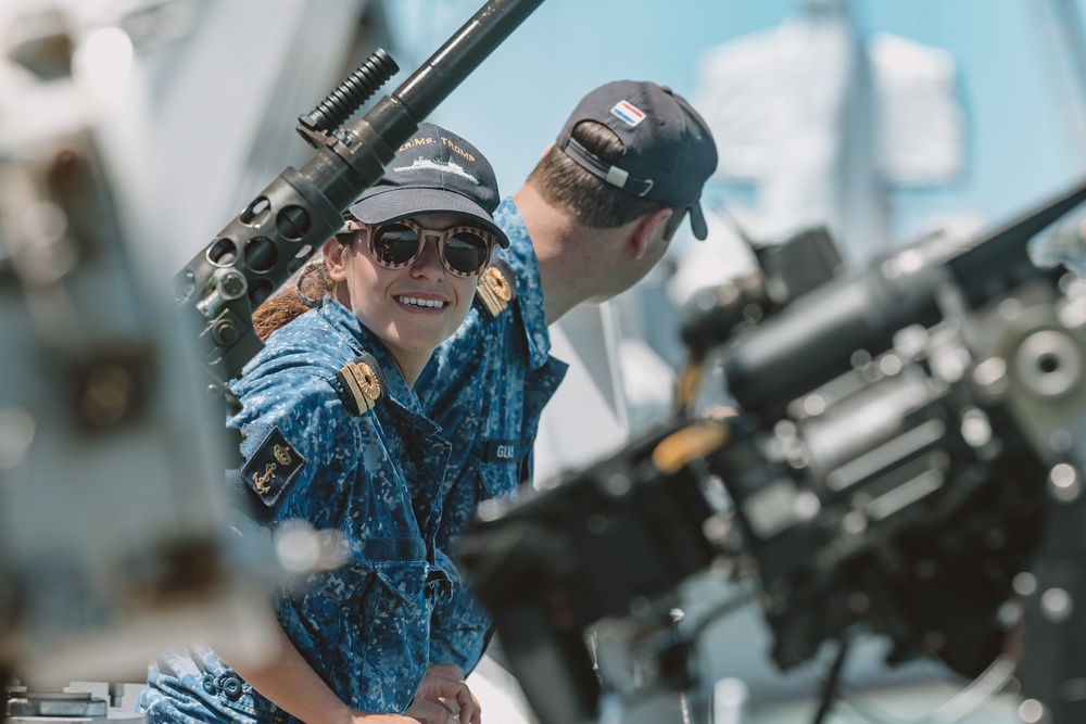 RIMPAC 2024: HNLMS Tromp departs Pearl Harbor, begins Force Integration phase