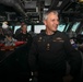 Commander, NATO Maritime Group 2, HMCS Charlottetown CO Visit Wasp