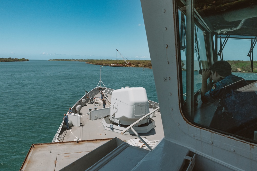 RIMPAC 2024: HNLMS Tromp departs Pearl Harbor, begins Force Integration phase