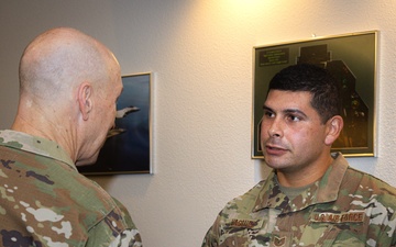 CSAF, CMSAF visits Morris Air National Guard Base