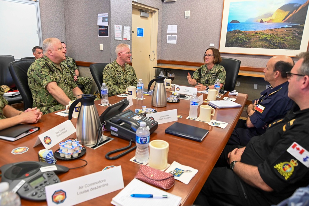 CNO and MCPON visit RIMPAC 2024