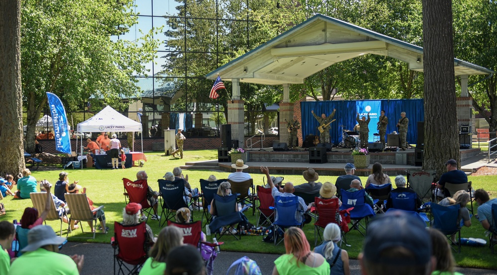 133d Army Band amplifies Lacey In Tune