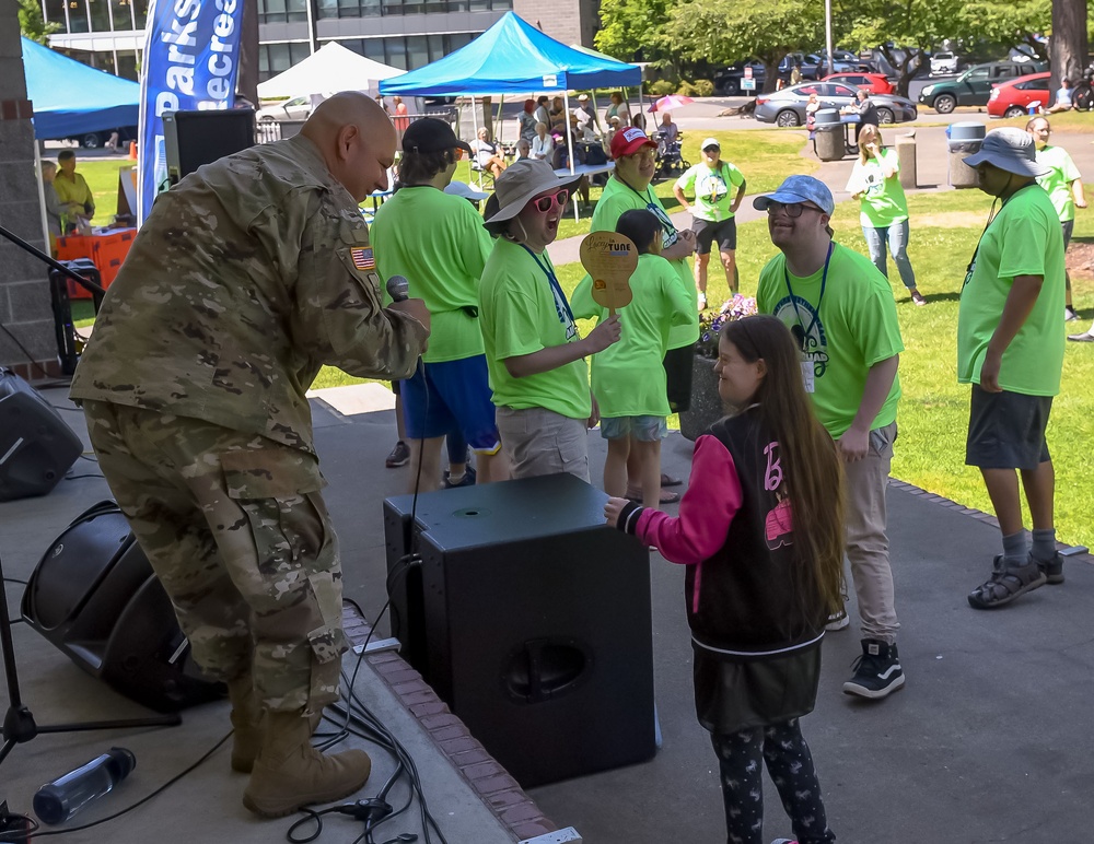 133rd Army Band amplifies Lacey In Tune