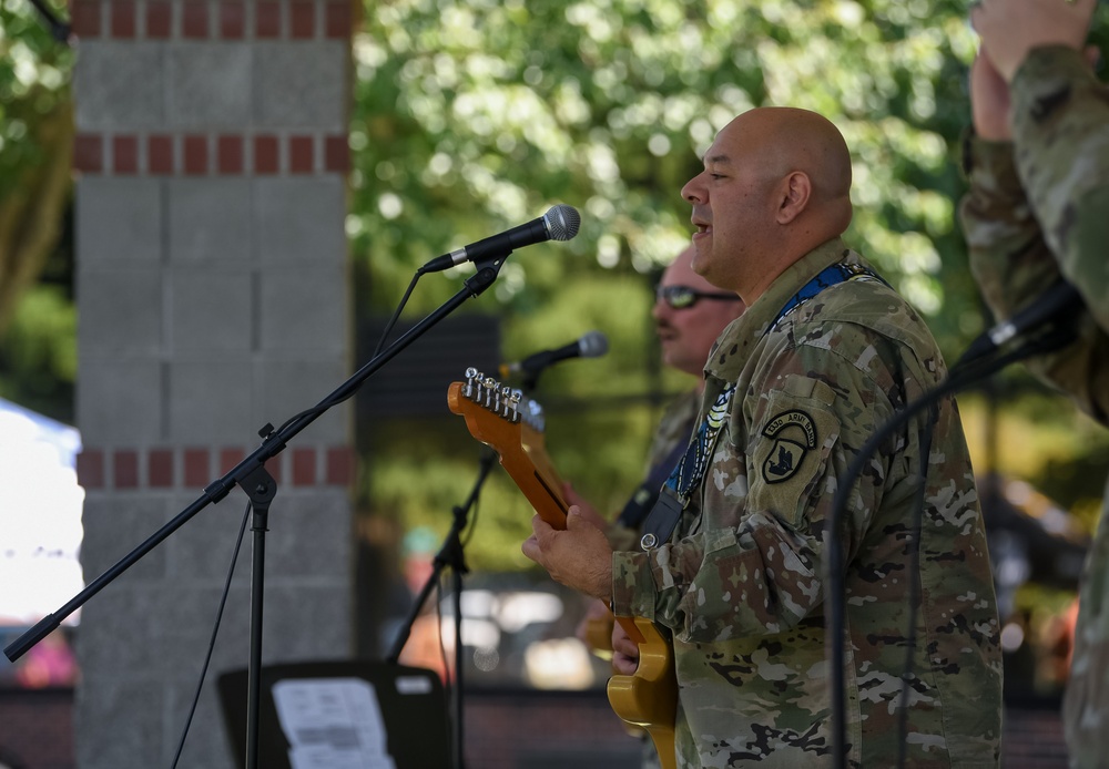 133rd Army Band amplifies Lacey In Tune