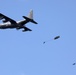 Alaska Air National Guard aviators and Air Force Special Warfare Airmen conduct airborne training