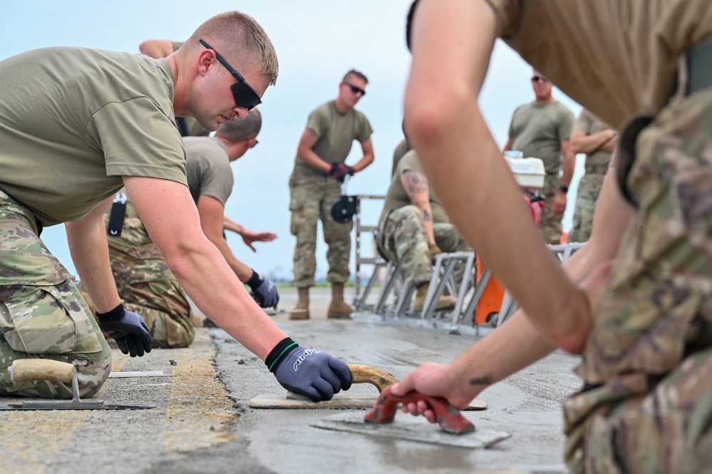 155th Civil Engineering Squadron deployment for training at Yokota Air Base