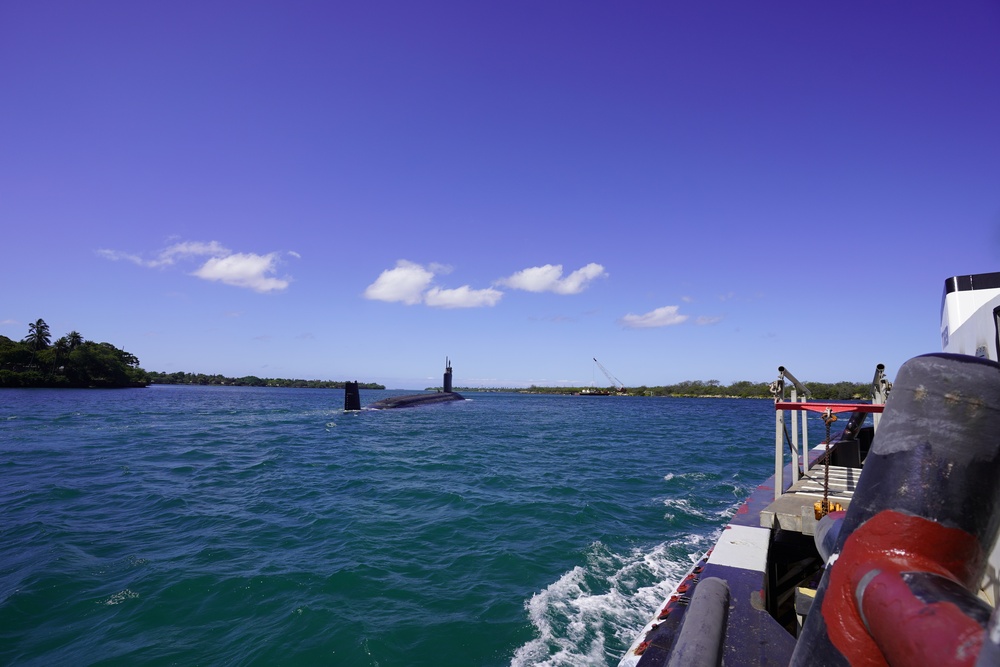 USS Minnesota Begins Sea Trials