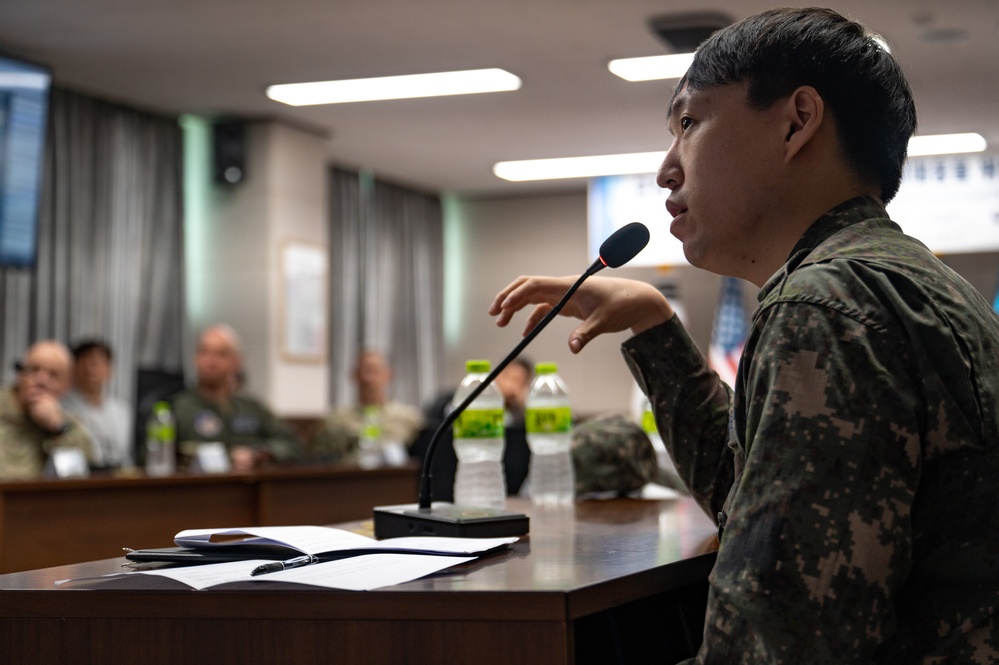 Kunsan AB hosts combined unauthorized drone defense MoU signing