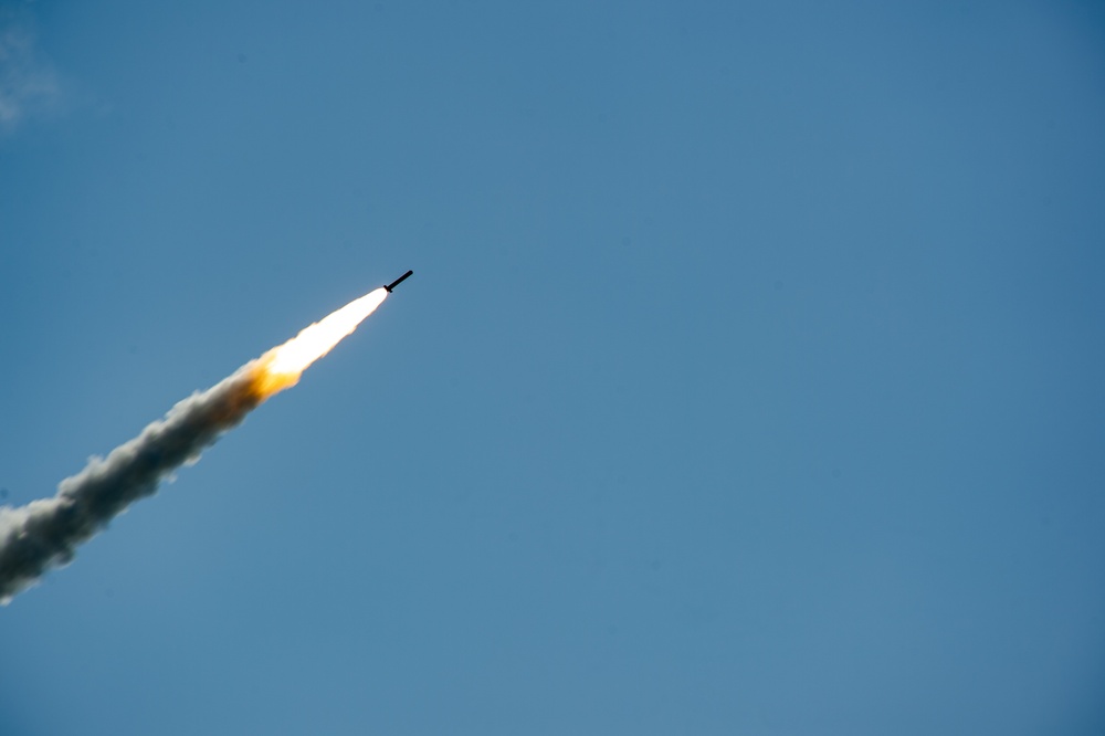 3rd Multi-Domain Task Force Launches HIMARS on Pacific Missile Range Facility During RIMPAC 2024