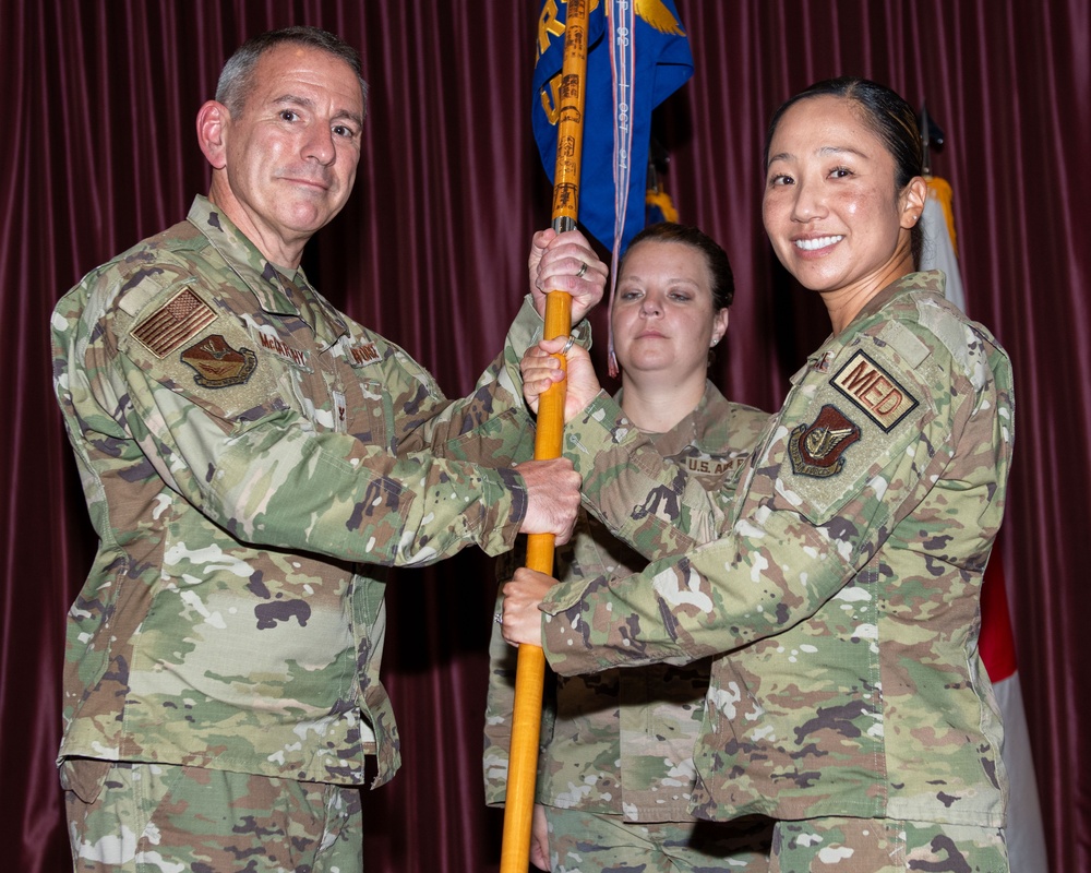 374th OMRS change of command