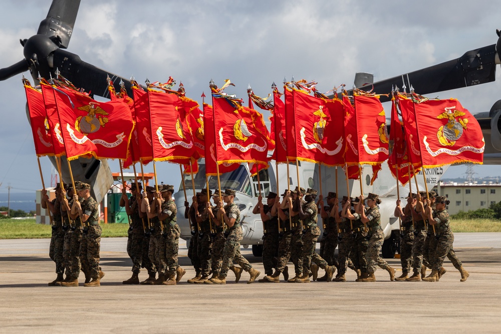 1st Marine Aircraft Wing holds change of command ceremony