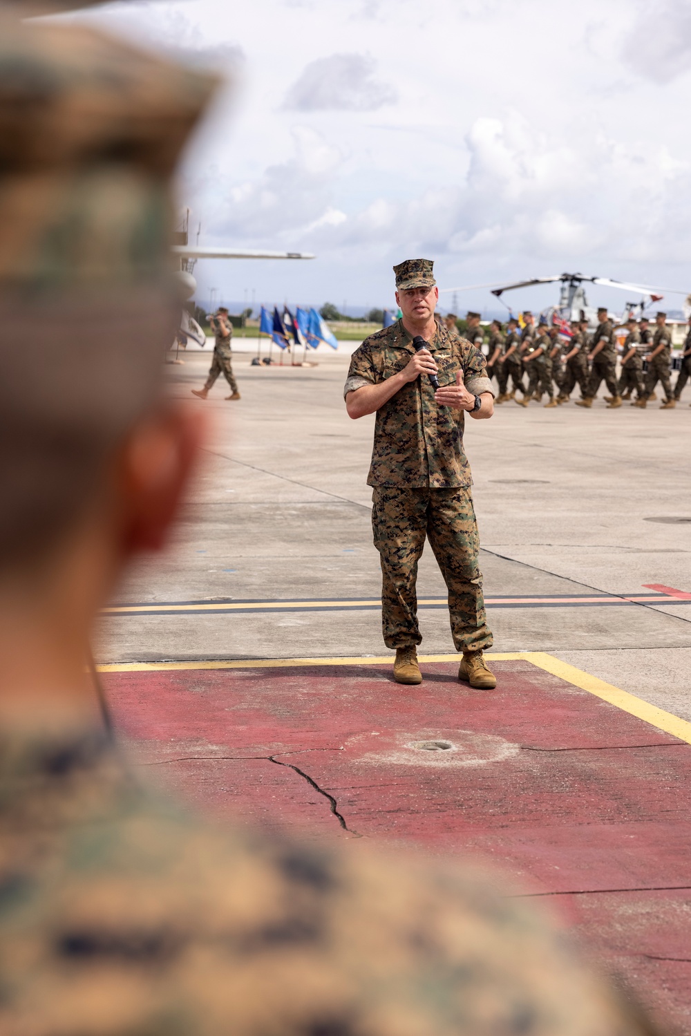 1st Marine Aircraft Wing holds change of command ceremony