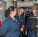Sailors aboard the USS Howard conduct a security reaction force exercise in the South China Sea