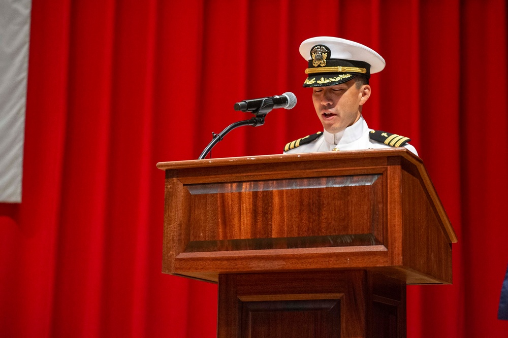 NAVFAC Far East Holds Change of Command