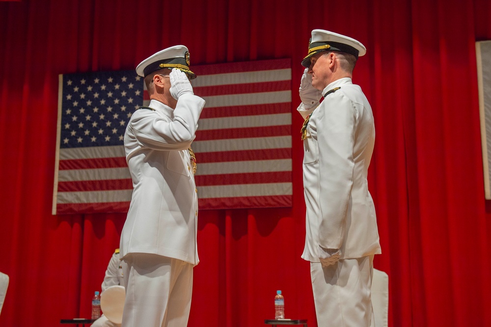 NAVFAC Far East Holds Change of Command