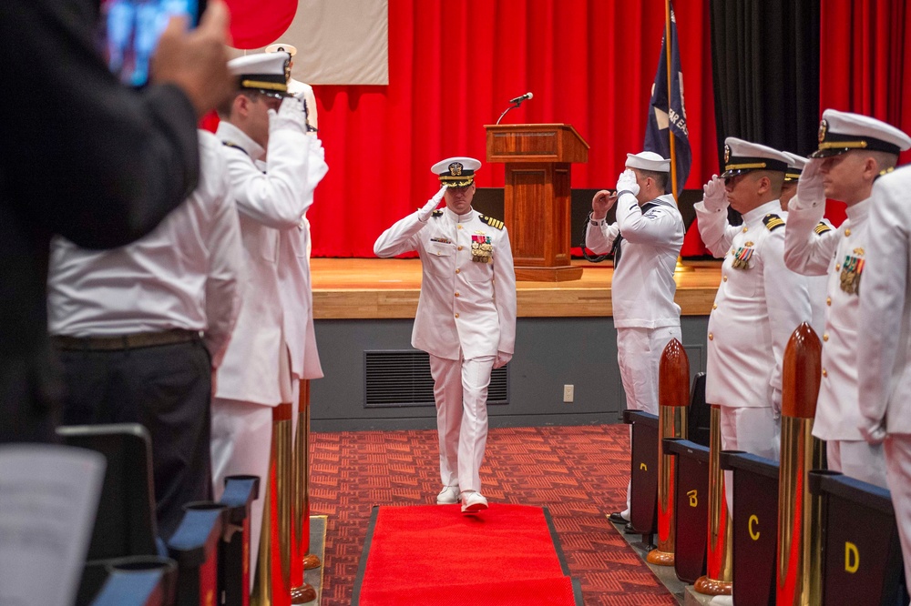 NAVFAC Far East Holds Change of Command