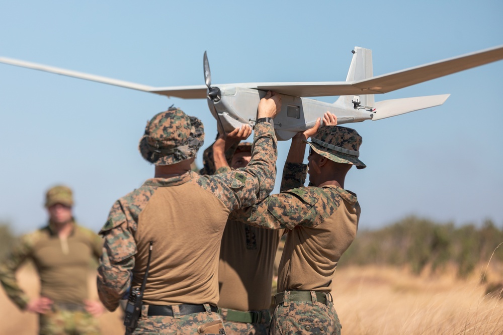 MRF-D 24.3 Marines rehearse C-UAS measures