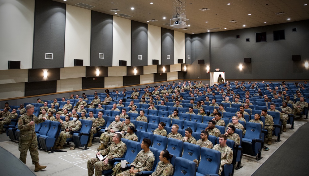 7 AF Command Chief visits Wolf Pack; emphasizes standards