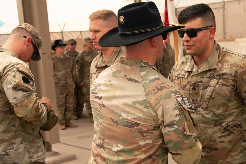 Apache promotes two Sergeants