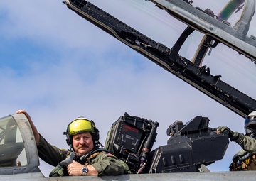 USS Ronald Reagan (CVN 76) conducts flight operations