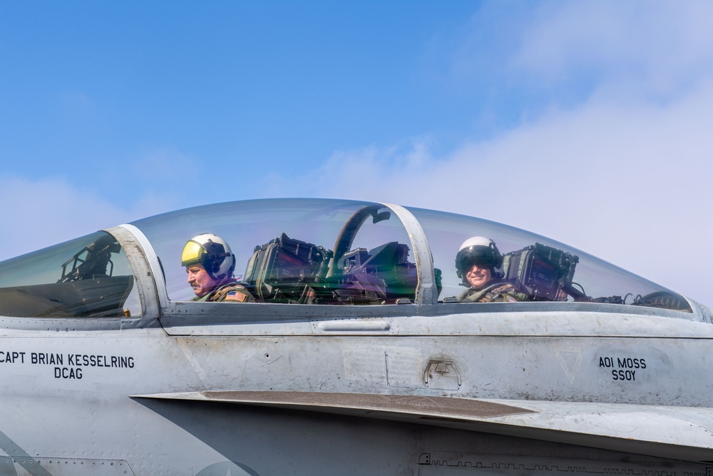 USS Ronald Reagan (CVN 76) conducts flight operations