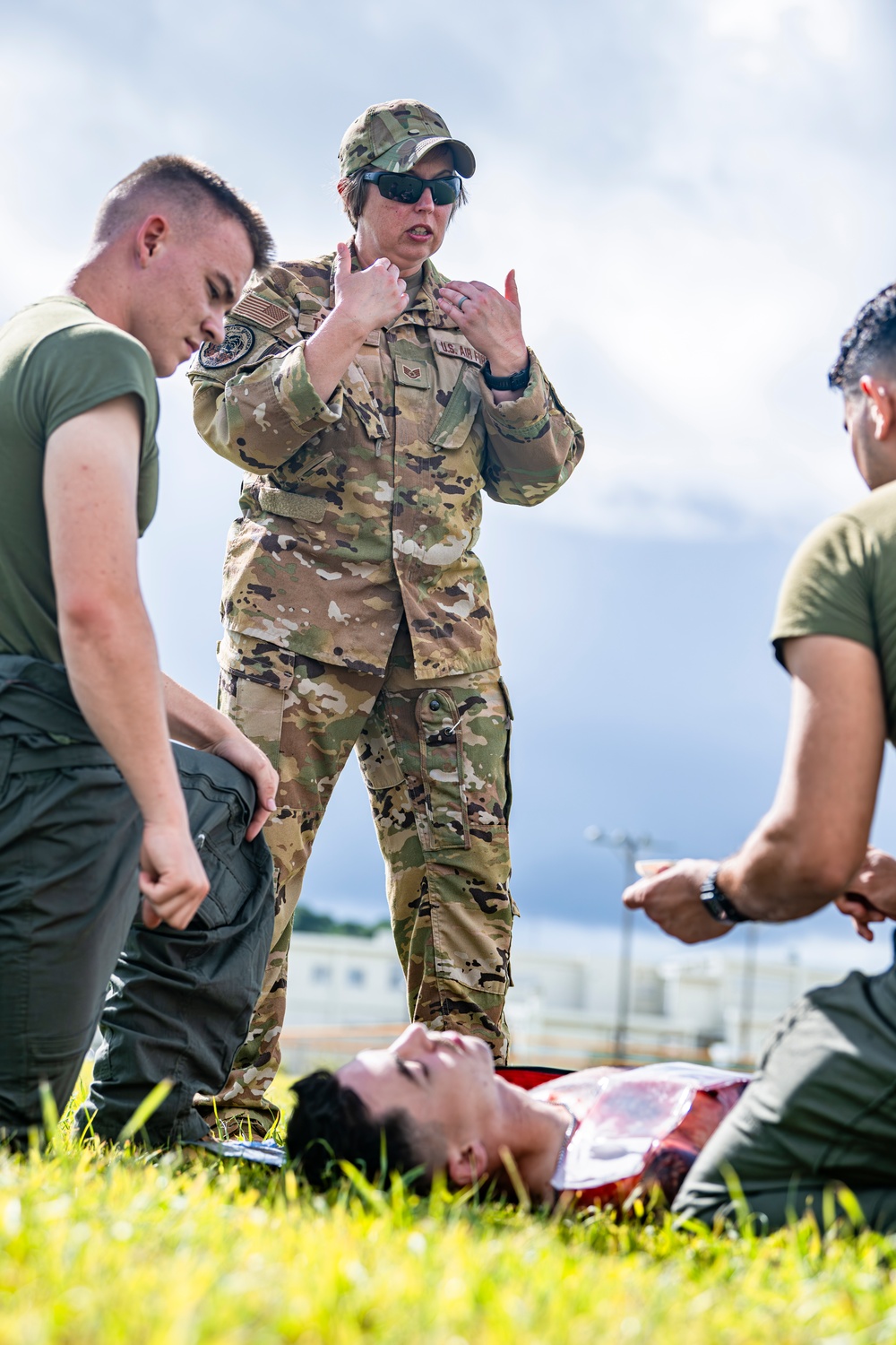 134th CES enhances skills during annual training at Kadena Air Base