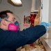 USS Ronald Reagan (CVN 76) Sailors conduct routine maintenance