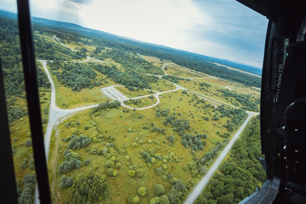 Wildcat Flies over Grafenwoehr