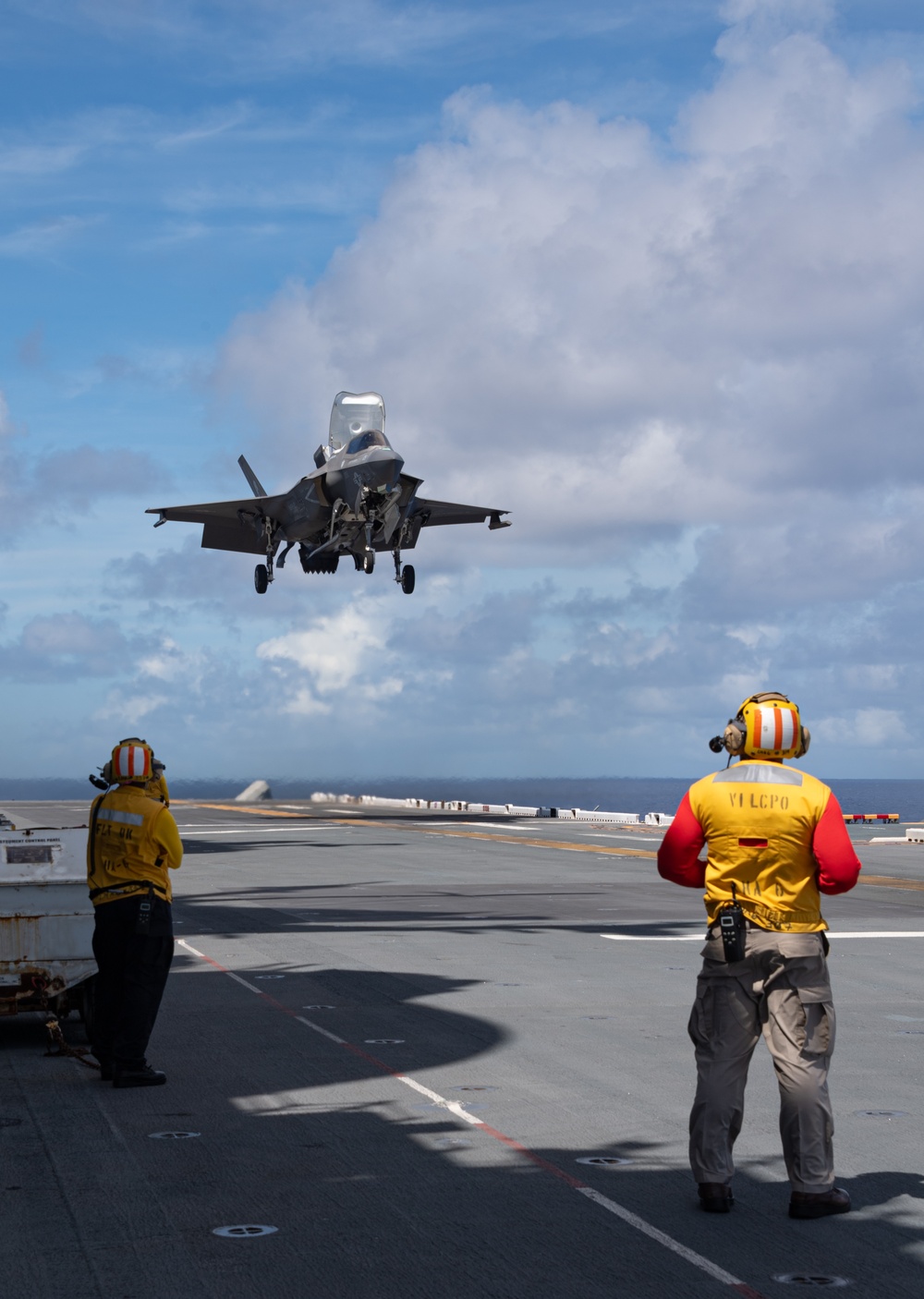 F-35 Flight Operations aboard USS America (LHA 6)