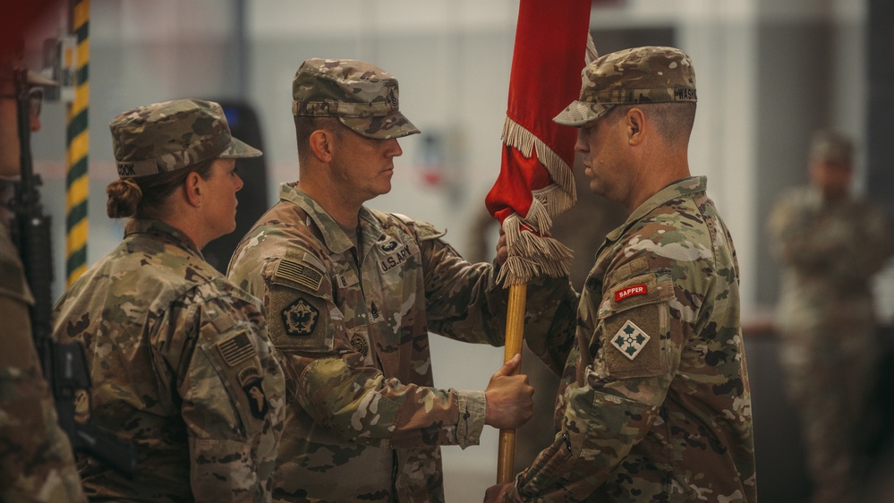 588th BEB conducts a Relinquishment of Responsibility