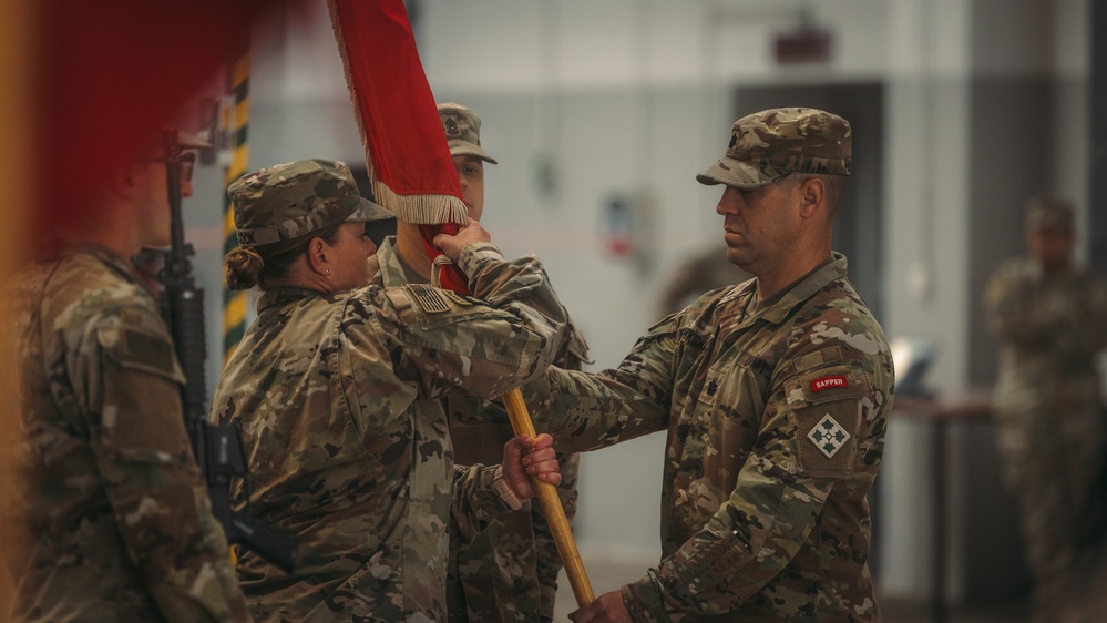 588th BEB conducts a Relinquishment of Responsibility