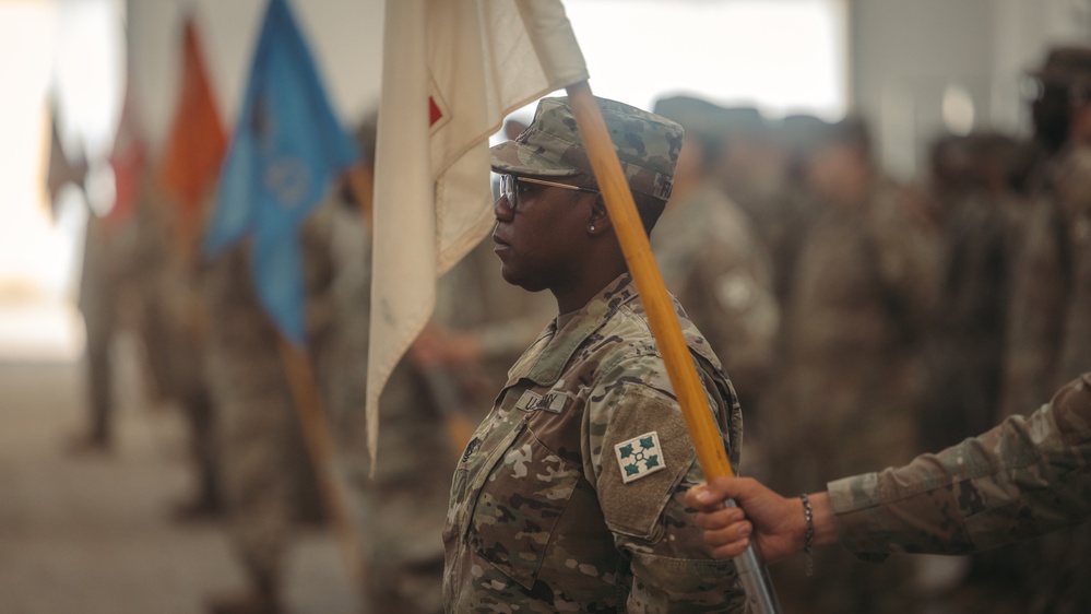 588th BEB conducts a Relinquishment of Responsibility