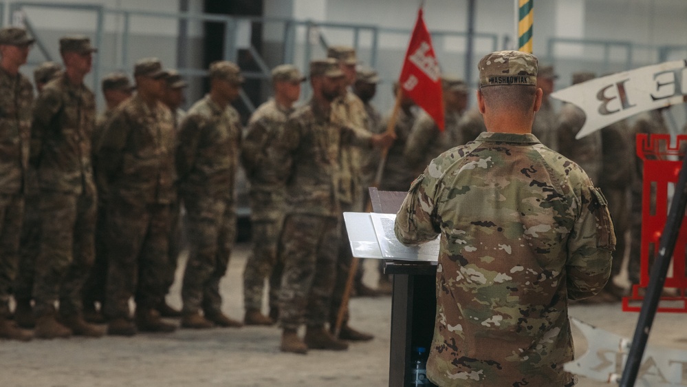 588th BEB conducts a Relinquishment of Responsibility